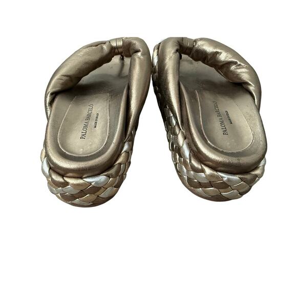 Paloma Barcelo Braided Sandals - Size 38 - Picture 2 of 5